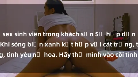 sex sinh viên trong khách sạn Sự hấp dẫn của sex bãi biển: Khi sóng biển xanh kết hợp với cát trắng, tình yêu nở hoa. Hãy thả mình vào cõi tình ái giữa sóng biển!