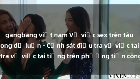 gangbang việt nam Vụ việc sex trên tàu hỏa gây xôn xao trong dư luận - Cảnh sát điều tra vụ việc tai tiếng trên phương tiện công cộng